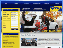Tablet Screenshot of oceancar.gr