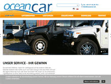 Tablet Screenshot of oceancar.de